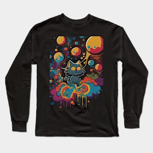 Psychedelic Cat 23.0 Long Sleeve T-Shirt